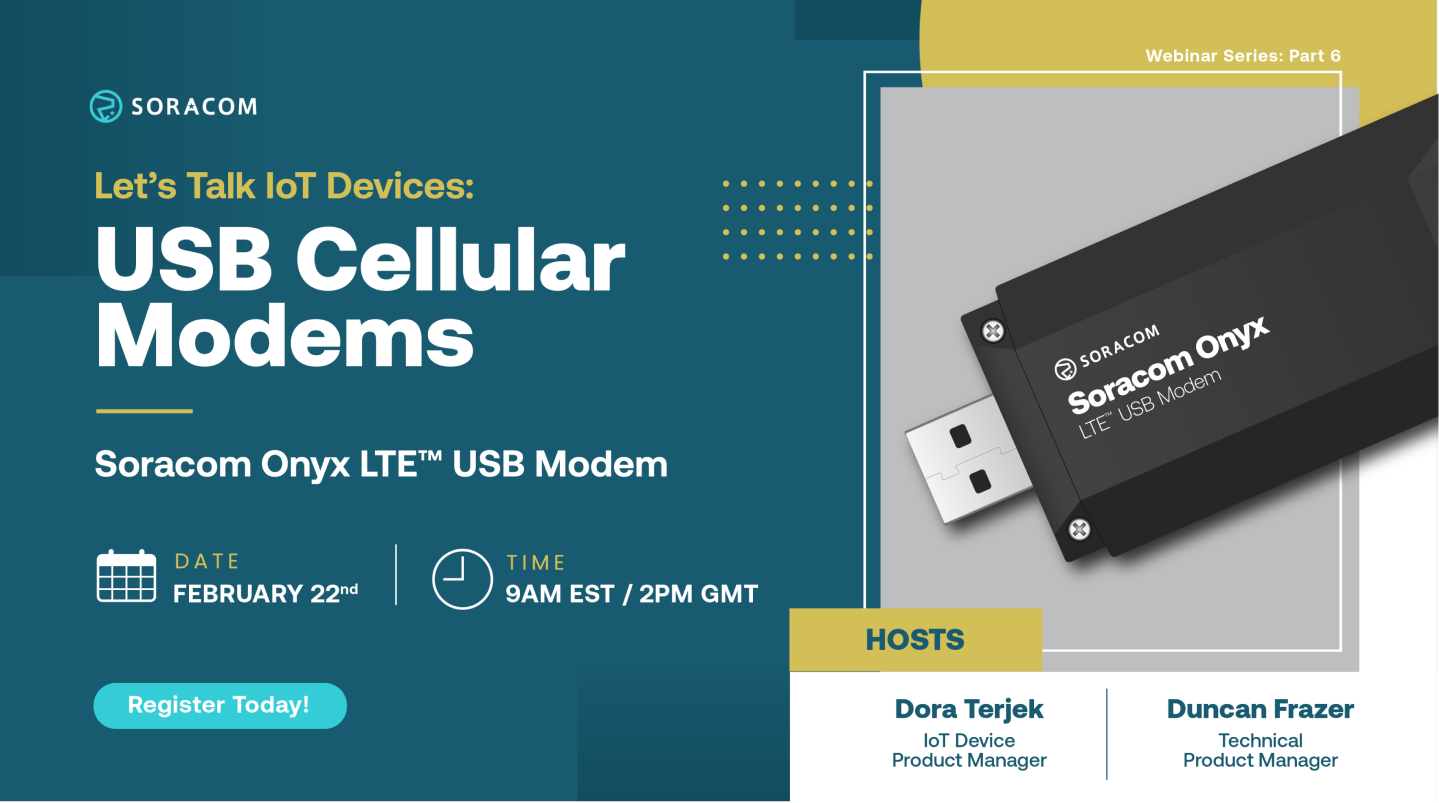 Let’s Talk IoT Devices: USB Cellular Modems – More info